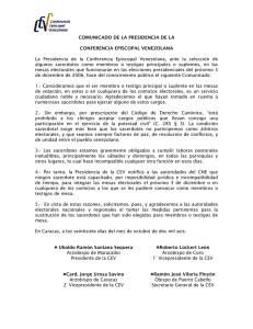 Descargar - Conferencia Episcopal Venezolana