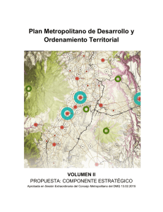 Plan Metropolitano de Desarrollo y