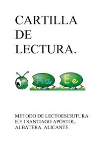 METODO DE LECTOESCRITURA E.E.I SANTIAGO APÓSTOL