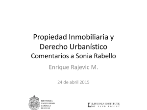 Comentarios de Enrique Rajevic a presentación de Sonia