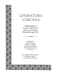 Literatura Chicana - City College of San Francisco