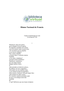 Himno Nacional de Francia - Biblioteca Virtual Universal