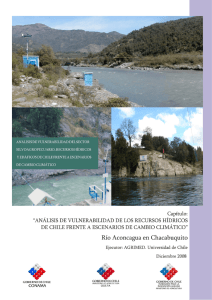 Río Aconcagua en Chacabuquito - Sistema Nacional de Información
