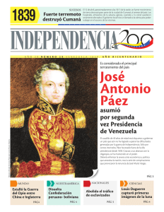 José Antonio Páez - Independencia 200