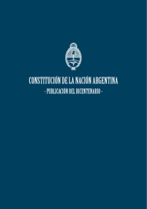 Constitución Nacional - Biblioteca Digital :: Corte Suprema de Justicia