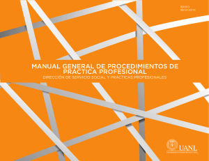 Manual Procedimientos Prácticas Profesionales 2015