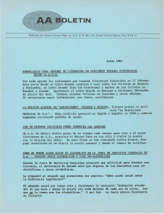 Box 459 - Julio 1964 - Formularios para Ordenes de Literatura en