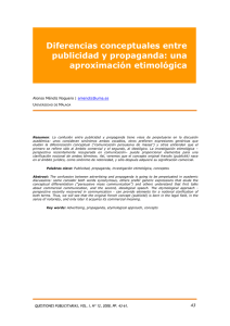 Diferencias conceptuales entre publicidad y propaganda