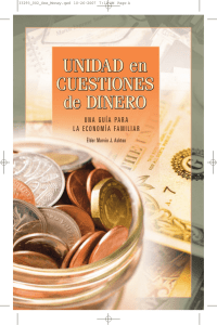Unidad en cuestiones de dinero: Una guía para la economía familiar