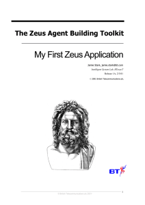 The Zeus Agent Building Toolkit
