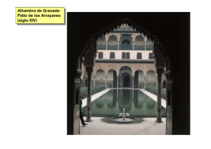 Alhambra de Granada: Patio de los Arrayanes (siglo XIV) Alhambra