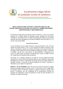 Excelentísimo Colegio Oficial de Graduados Sociales de Salamanca