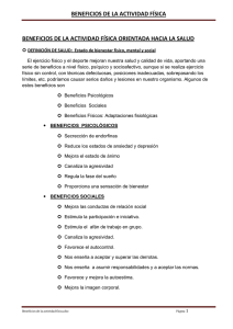 beneficios de la actividad física