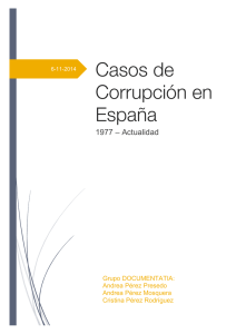Casos de Corrupción en España
