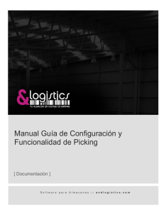 Manual Guía de Configuración y Funcionalidad de Picking