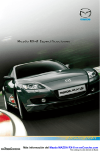 Ficha Mazda RX8