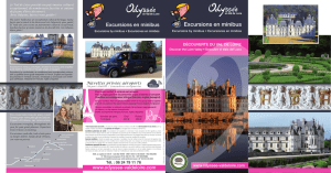 Excursions en minibus - Odyssée en Val de Loire