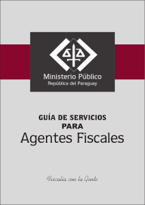 Guía de Servicios para Agentes Fiscales
