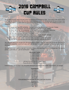Rules of the Cup