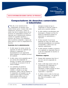 En Español - Compactadores de Desechos Comerciales e Industriales