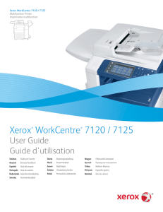 Guía del usuario de Xerox WorkCentre 7120/7125
