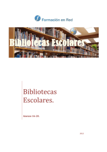Bibliotecas Escolares - Intef - Ministerio de Educación, Cultura y