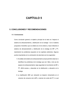 CAPITULO 5 Conclusiones y