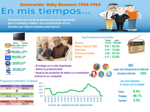 Generación Baby Boomers 1946-1964