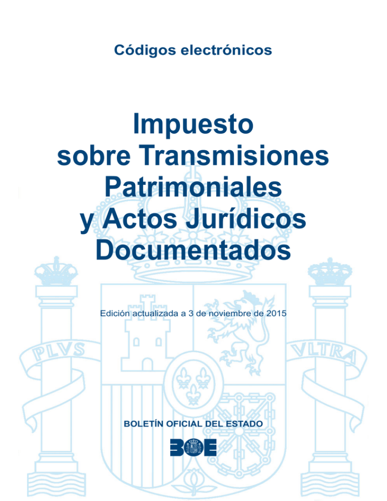 Impuesto Sobre Transmisiones Patrimoniales Y Actos