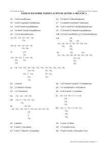 ejercicios sobre formulación de química orgánica ch3-ch2-ch2-ch