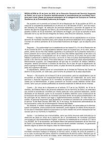 resolución - Boletin Oficial de Aragón