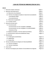 guía de técnicas inmunológicas 2010