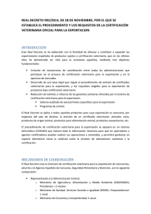 Nota informativa Real Decreto 993/2014