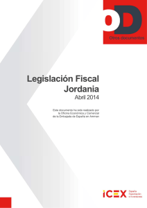 Legislación fiscal de Jordania Abril 2014
