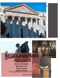 el neoclasicismo - Historia de la Arquitectura USPS