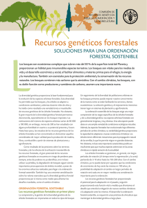 recursos genéticos forestales