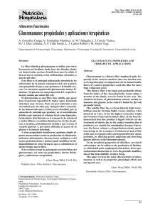 Glucomanano: propiedades y aplicaciones terapéuticas
