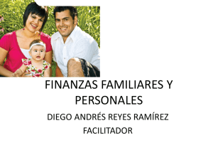 finanzas familiares y personales