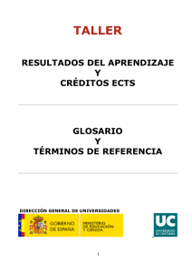 2007 Cantabria - Aprendizaje ECTS