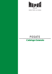 Catálogo POSATE