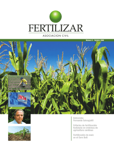 Entrevista: Fernando Salvagiotti Criterios de fertilización