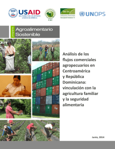 Análisis de los flujos comerciales agropecuarios en Centroamérica