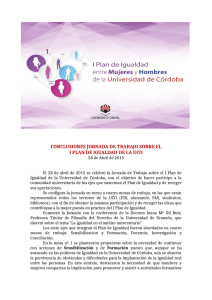 Conclusiones - Universidad de Córdoba