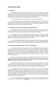 DESVIACIÓN DE PODER - Instituto Chileno de Derecho Tributario