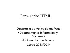 Formularios - Universidad de Murcia
