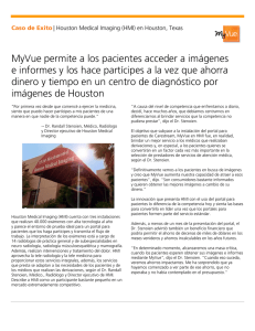 MyVue permite a los pacientes acceder a imágenes e informes y los