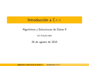 Introducción a C++