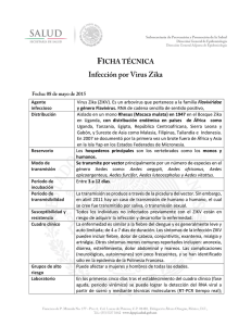 Agente infeccioso Virus Zika - Dirección General de Epidemiología