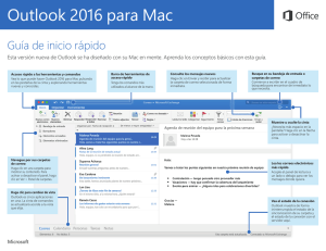 Outlook 2016 para Mac