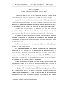 Derechos implícitos - Universidad de Alicante